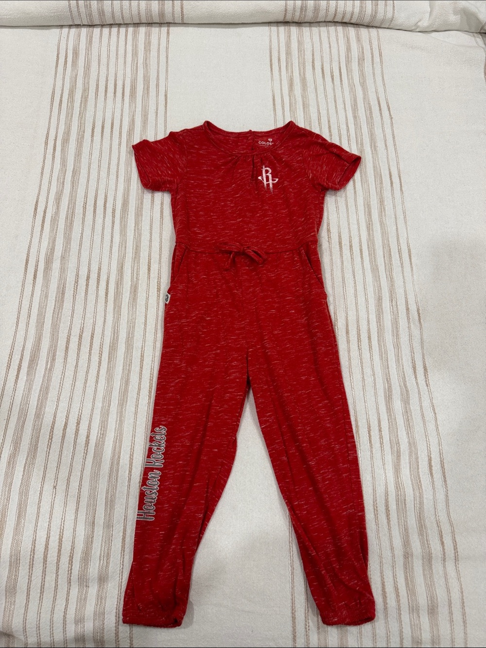 Colosseum Red Kids One-Piece Jumpsuit